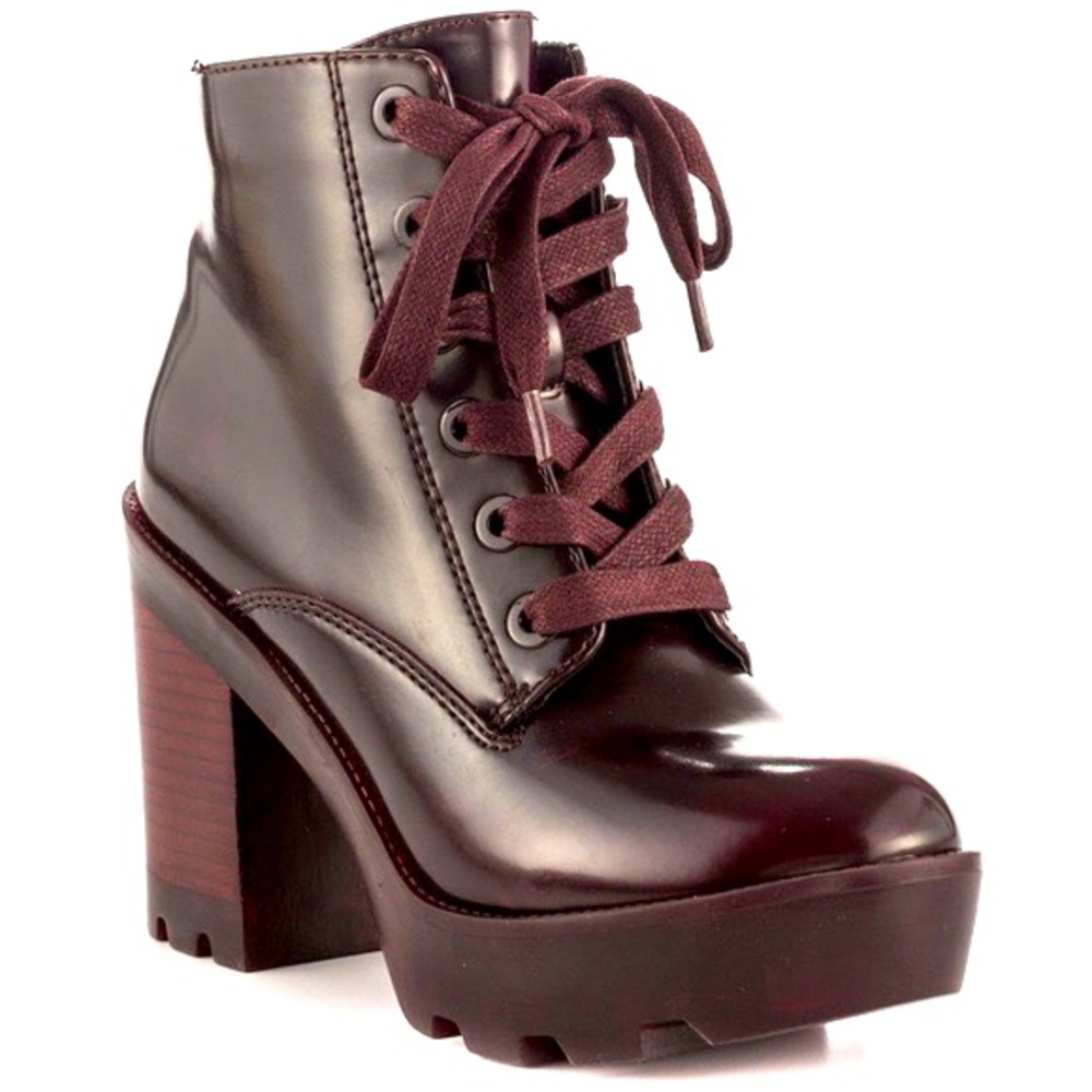 Aldo Serinna Burgandy Boots